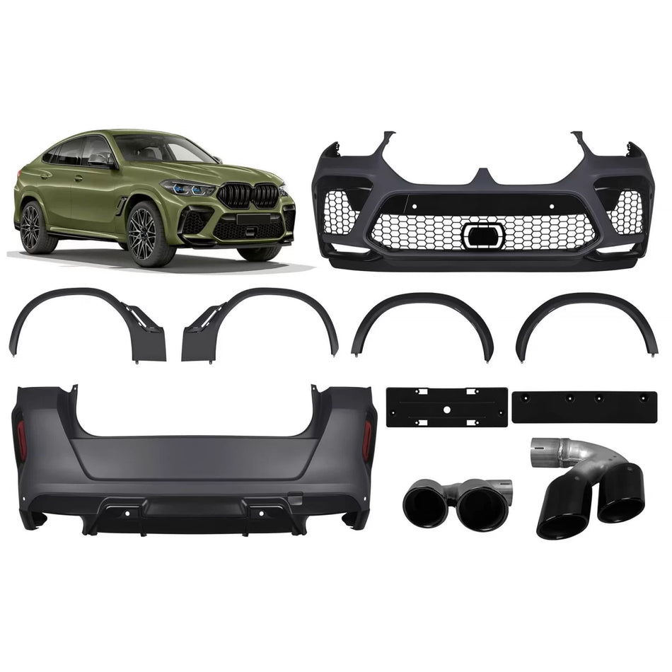 Paraurti Sportivo X6M Package per BMW X6 G06 dal 2020