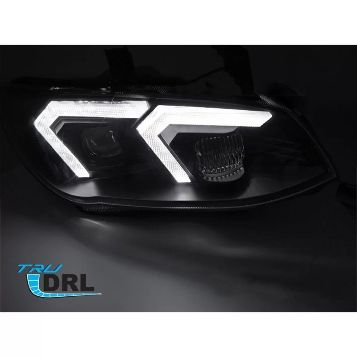Fari Xenon Anteriori Sinistro e Destro con Base Nera per BMW Serie 3 E92