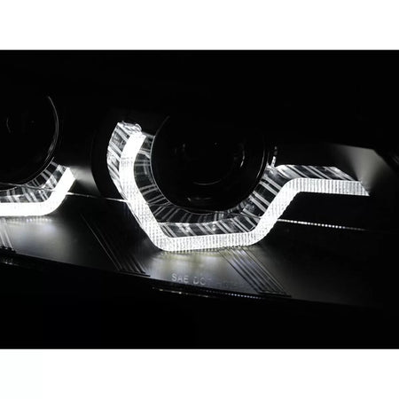 Fari allo Xeno con Angel Eyes 3D Anteriore Dx e Sx BMW Z4 E89 2009-2013 Afs