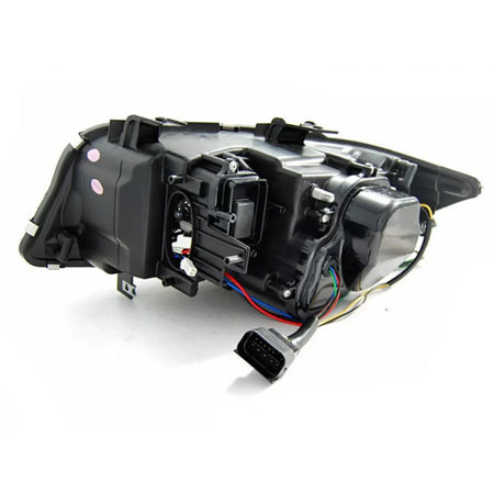 Fari allo Xeno Anteriori Sinistro e Destro con Base Nera per BMW Serie 3 E90