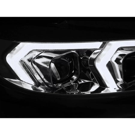 Fari Xenon Anteriore Sinistro e Destro con Base Cromata per BMW Serie 4 F32