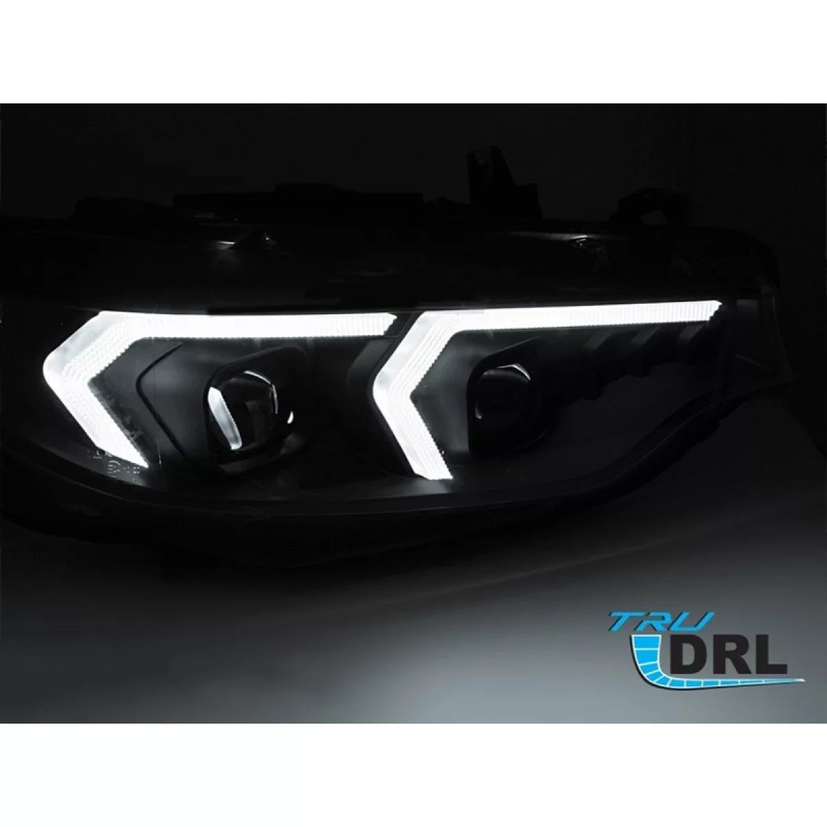 Fari Xenon Anteriore Dx e Sx con Base Nera per BMW Serie 4 F32 2013-2017