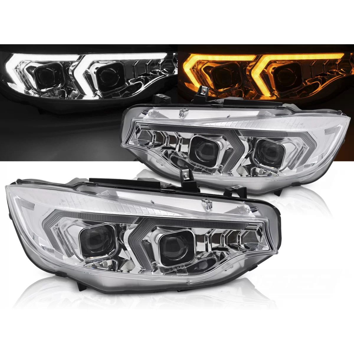 Fari allo Xeno Cromati Anteriori per BMW F32 F33 2013-2017