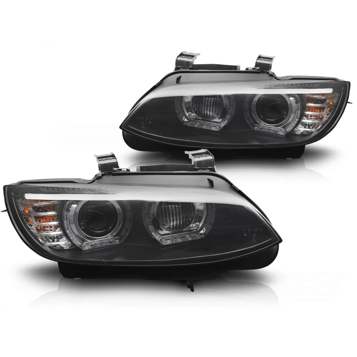 Fari Anteriori Xenon LED Giallo con Luci Diurne BMW E92 E93 06-10